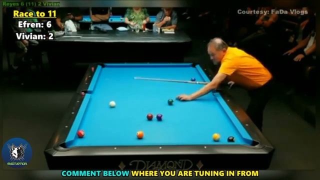 WORLD NO. 1 PLAYER ASSURE THAT SHE BEAT THE MAGICIAN | 9 BALLS - RACE TO 11 смотреть онлайн