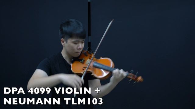 [Music N] Partita for solo violin No. 2 in D minor, BWV 1004, Allemande (Microphone comparison) смотреть онлайн