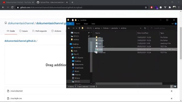 GITHUB PAGES - MEMPUBLIK WEBSITE SEDERHANA смотреть онлайн
