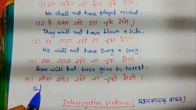 Future perfect tense|| Future perfect tense interrogative and negative sentence examples смотреть онлайн