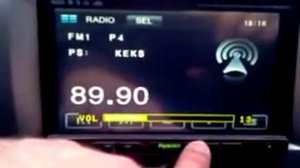 PROLOGY MDN-2740T 7» TouchScreen 2 DIN DVD Car Player Receiver in Renault Sandero/Dachia Sandero