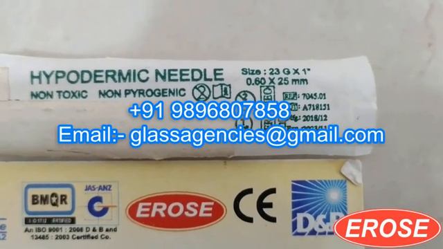 Hypodermic Needle 23g x 1 inch