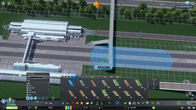 (윈드필드)8. 도시 내 기차 운행 시작! 친환경 저밀도 구역 만들기 [시티즈 스카이라인, Cities:Skylines] 시스카 смотреть онлайн