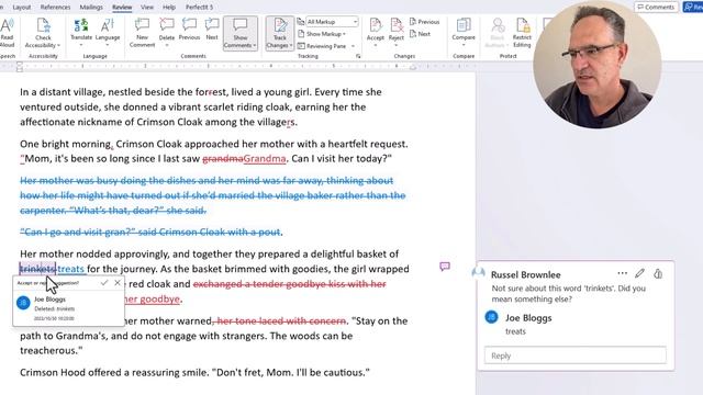 How to Edit & Proofread in Microsoft Word using Track Changes смотреть онлайн