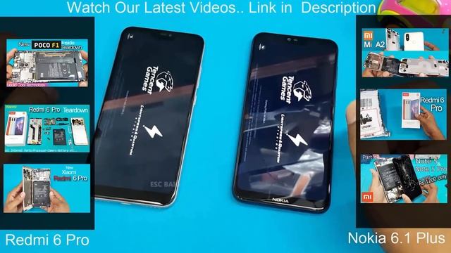 Nokia 6.1 Plus Vs Redmi 6 Pro Speed Test || Antutu Benchmark Scores || Rs.16000 vs Rs.11000 смотреть онлайн