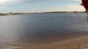 Рыбалка. Ловим камбалу на острове, р.Солза, Белое море. Северодвинск, Архангельская обл.