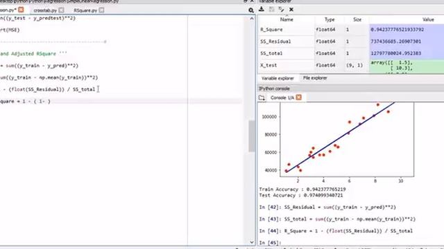 Linear Regression | R Square and Adjusted R Square 2 using Python - P7 смотреть онлайн