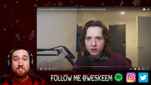Reacting to Little Secks Reaction to My reaction to Mr Beast vs Squid Game by Freshy Kanal смотреть онлайн