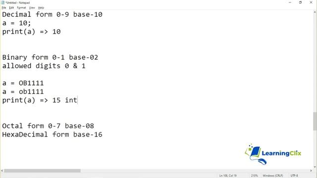 Datatypes in Python: What They Are and How to Use Them | Learning Clix | Yousaf Bux | #01 смотреть онлайн