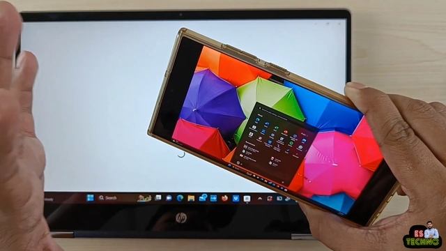 Samsung Galaxy Devices : How To Cast Laptop Or PC On Your Phone | Smart View Secret Settings смотреть онлайн