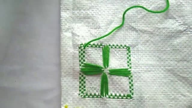 Sitting mat/Asan making on empty cement sack easily.Make door mat or table mat easily.Legend Arts смотреть онлайн