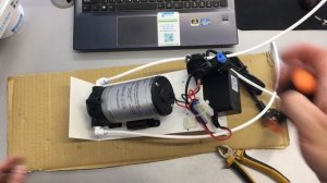 Organic WE-P 6005, Organic WE-P 6010 Подключение помпы к обратному осмосу