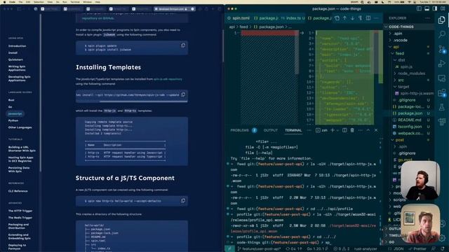 Building a Social Network with WebAssembly (Spin) смотреть онлайн