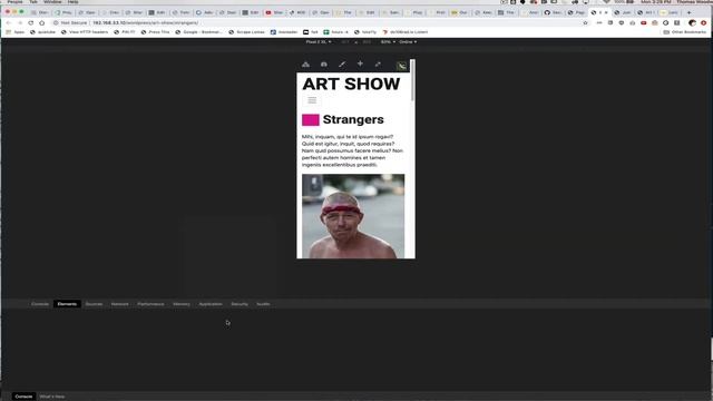 WordPress Art theme смотреть онлайн