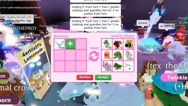 САМЫЙ КРУТОЙ ТРЕЙД ФРОСТ ДРАКОНА? Как получить frost dragon in adopt me? смотреть онлайн