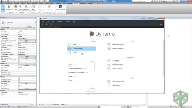 Evacuation Analisys from AutoCAD to Revit using Dynamo смотреть онлайн