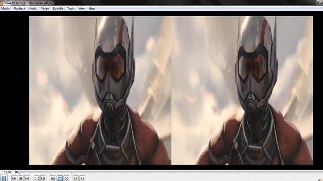 Playing 3D videos in VLC MEDIA PLAYER смотреть онлайн