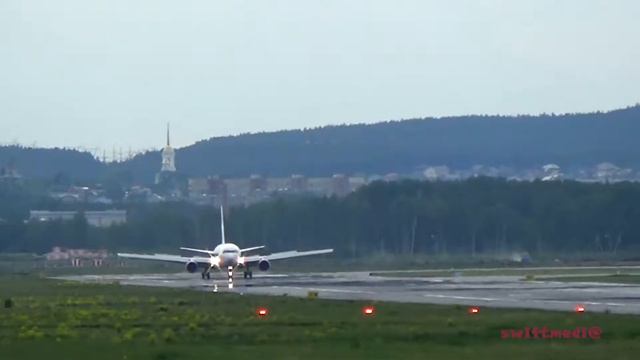 Boeing 767 Azur Air VP BUV Landing Airbus 320 Ural Airlines VP BBQ takeoff #Koltsovo SVX USSS смотреть онлайн