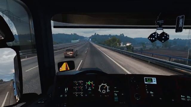 ETS2 Gameplay | Scania 4 Series | Dresden to Erfurt | Large Tubes 22t смотреть онлайн
