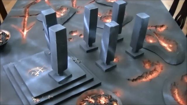 Chaos Wastes Daemonic Terrain Board смотреть онлайн