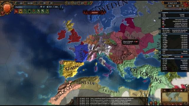 Cherokee No Trail Of Tears 25 - Achievement in Conquest Of Paradise Europa Universalis 4 смотреть онлайн