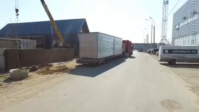 Отгружаем модульный дом на юг смотреть онлайн