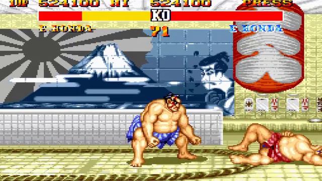 Street Fighter 2 Special Champion Edition (Sega Megadrive / Genesis, NTSC) - E. Honda, 1CC смотреть онлайн