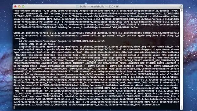 CEGUI mercurial unstable - Mac Build Pt1 смотреть онлайн
