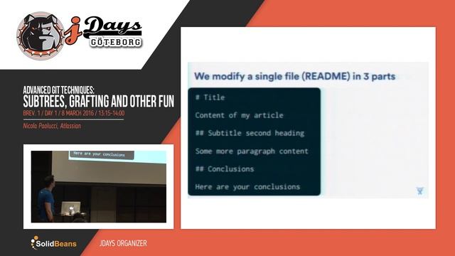Advanced Git Techniques: Subtrees, Grafting and Other Fun. Speaker: Nicola Paolucci смотреть онлайн