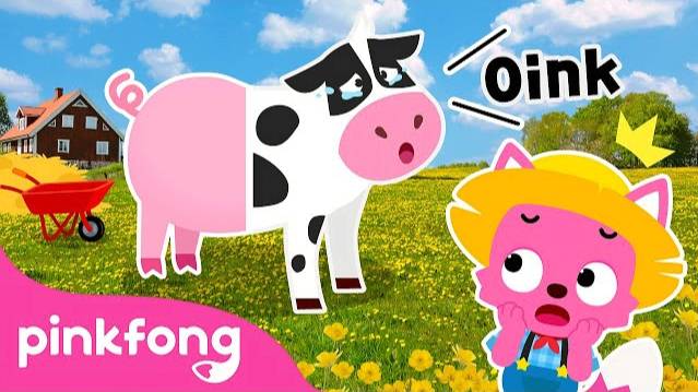 Let’s Find the Jumbled Farm Animal Sounds! | Story for Kids | Old Macdonald Had a Farm | Pinkfong смотреть онлайн