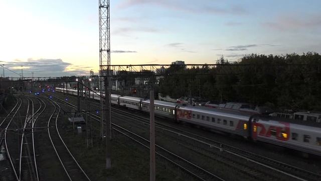 ЭП20-036 с поездом №306 Москва - Сухум смотреть онлайн