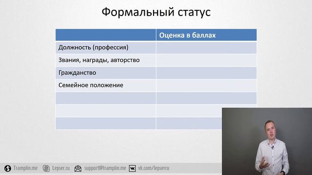 Формальный социальный статус смотреть онлайн