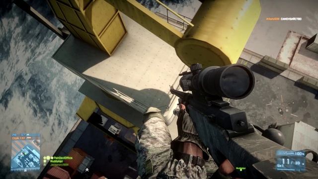 Фейловый снайпер ( battlefield 3 ) 28.04.2013 смотреть онлайн