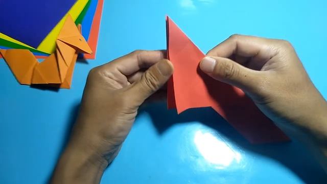 Hướng dẫn gấp con cáo origami, DIY ORIGAMI PAPER FOX, ОРИГАМИ ЛИСА ИЗ БУМАГИ | смотреть онлайн