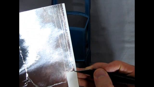Model Car Garage Tips and Tech - Bare Metal Foil Demonstration - How To Apply Bare Metal Foil смотреть онлайн