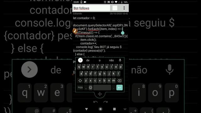 JavaScript Bot Para Seguidores, No Android смотреть онлайн