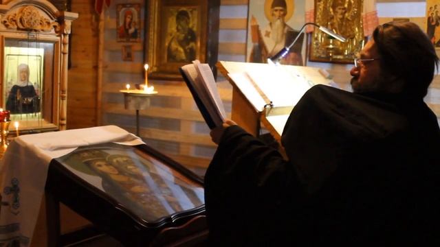 Чтение Акафиста пред иконой Озерянской Божией Матери смотреть онлайн