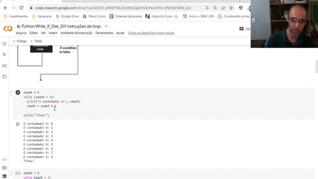 Curso Pyton para Iniciantes - Comando While, If, Else, Elif em Python | Instruções de Loop em Pytho смотреть онлайн
