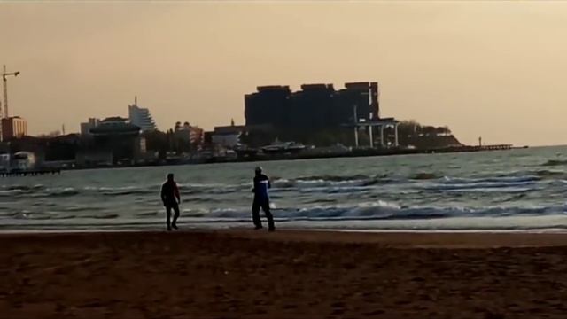 Прогулка у моря Анапы 20.04.2018 смотреть онлайн