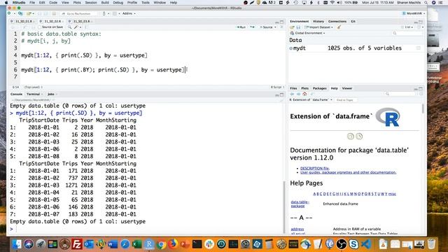 How to use .SD in the data.table package смотреть онлайн