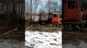 КУСТОРЕЗ К-1.7 НА ТРАКТОР ДТ 75/ WWW.KUSTOREZ.COM