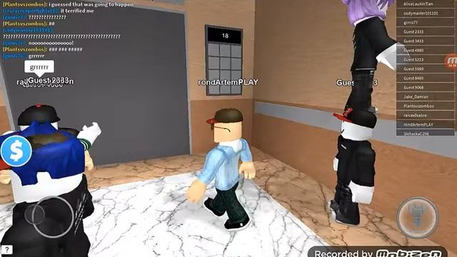 Безумный лифт " роблокс по русски" смотреть онлайн