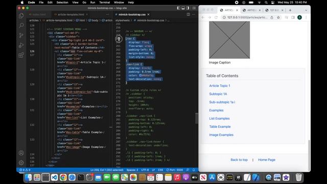 Learn HTML, CSS, and Bootstrap by building a blog site. Part 8) Links, Navbar, Footer, Sidebar смотреть онлайн