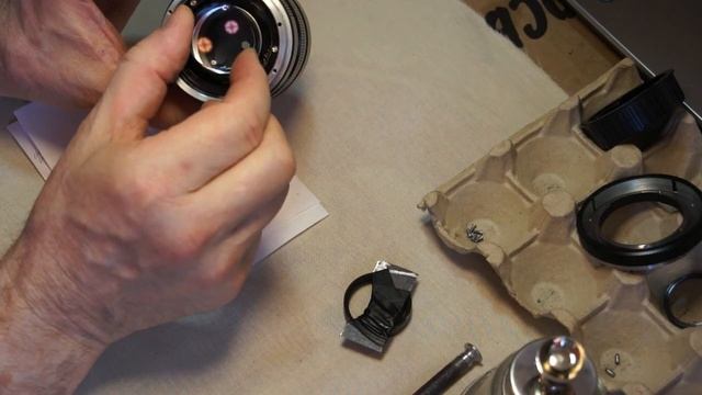 LEICA ELMARIT-R 1:2.8/90 нюансы чистки. LENSSERVIS мастерская оптики и точной механики в СПб