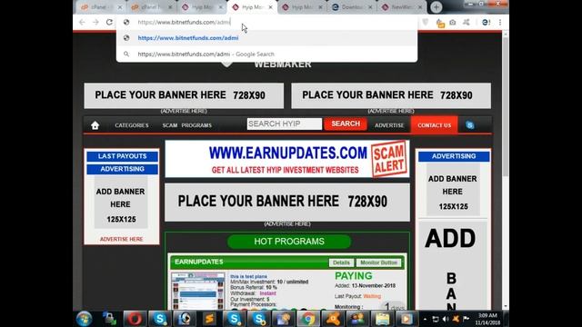 Download free hyip monitor script for start investment listing website смотреть онлайн