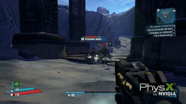 Borderlands 2 - Physx Alto VS Physx Bajo | ASUS GeForce GT440 1gb GDDR5 смотреть онлайн