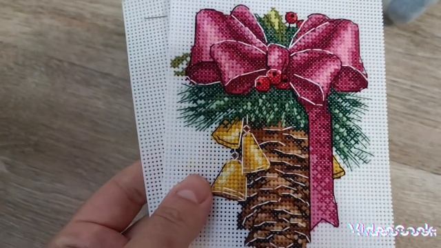 Готовая работа " Дух осеннего леса ". Прикладная вышивка. смотреть онлайн