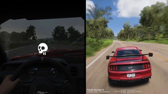 Forza Horizon 5 - 2018 Ford Mustang GT Sound Comparison смотреть онлайн