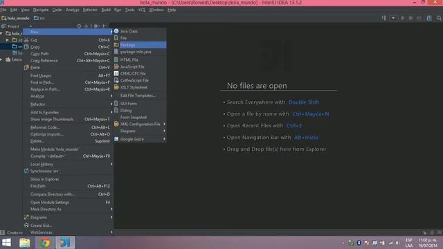 Hola mundo! intelij idea java смотреть онлайн