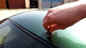 Замена штатной радио антенны Renault Megane 1